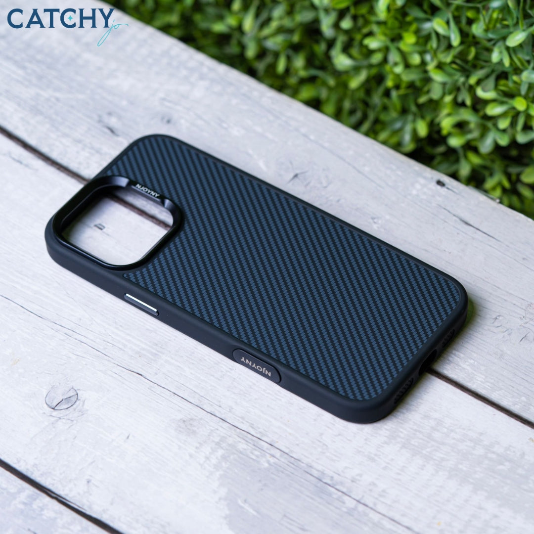 NJOYNY iPhone Carbon Fiber MagSafe Case