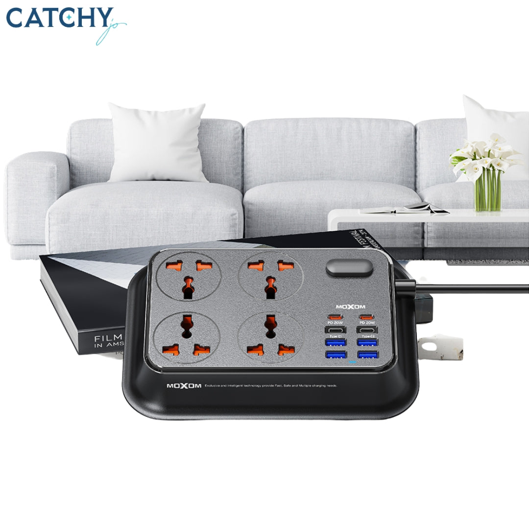 Moxom MX-ST24 12 in 1 PD Power Strip (2M)