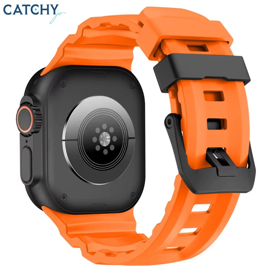 سوار ساعة Apple Watch من السيليكون الناعم طراز Trail Sport
