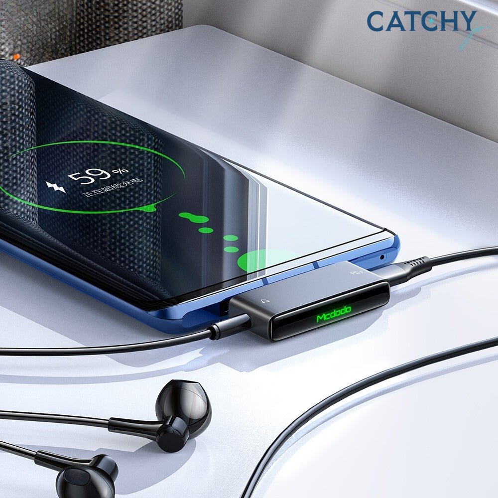 MCDODO CA-7660 محول صوت Type-C إلى DC 3.5mm