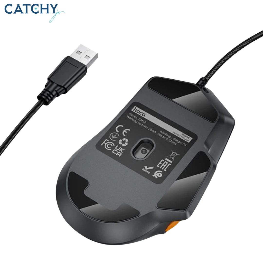 HOCO GM52 Gaming Wired Mouse