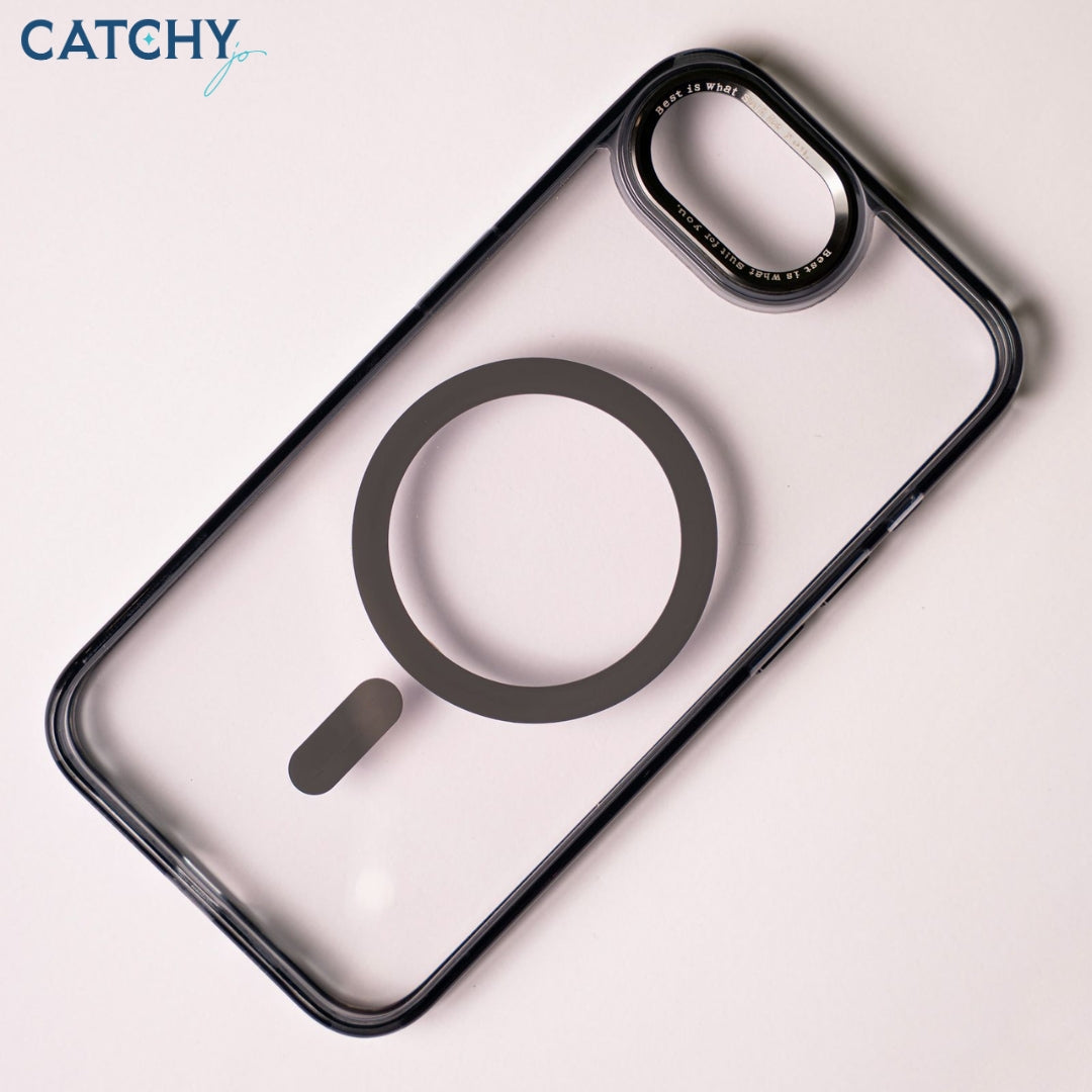 غطاء شفاف ملون لهاتف iPhone 16E