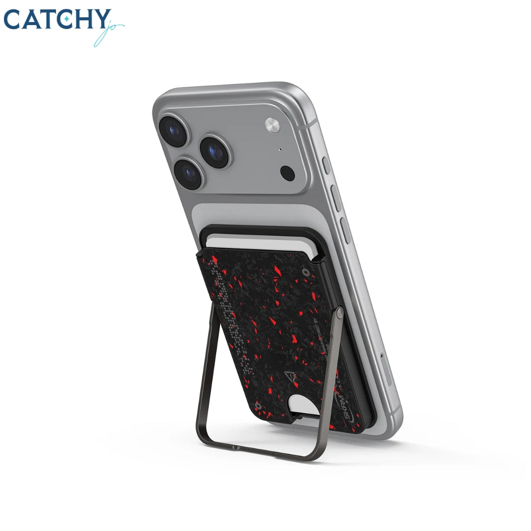 SKINARMA VEKTOR Magnetic Card Holder With Kick Stand