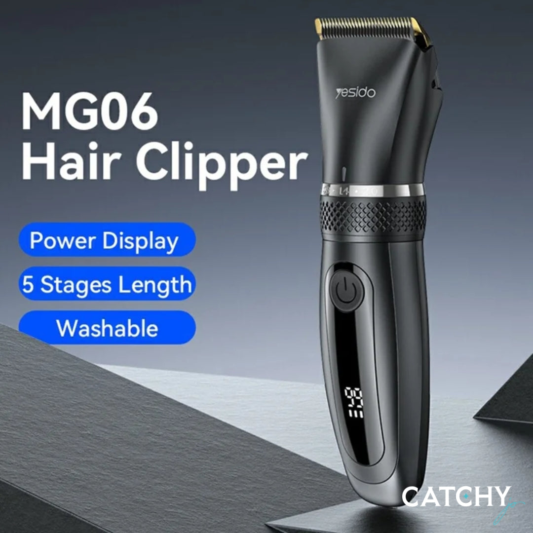 YESIDO MG06 Hair Clipper Cordless Rechargeable Trimmer