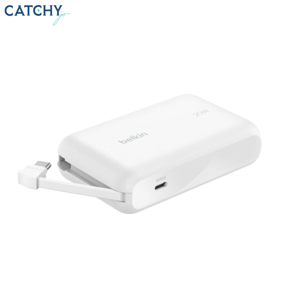 BELKIN BoostCharge Power Bank With USB-C Cable (10000mAh)