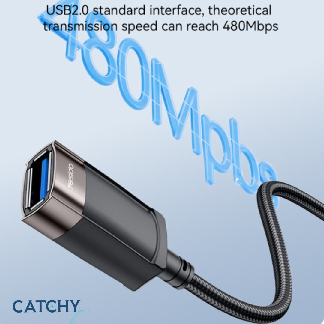 YESIDO GS26 Braided Cable (1.5M)