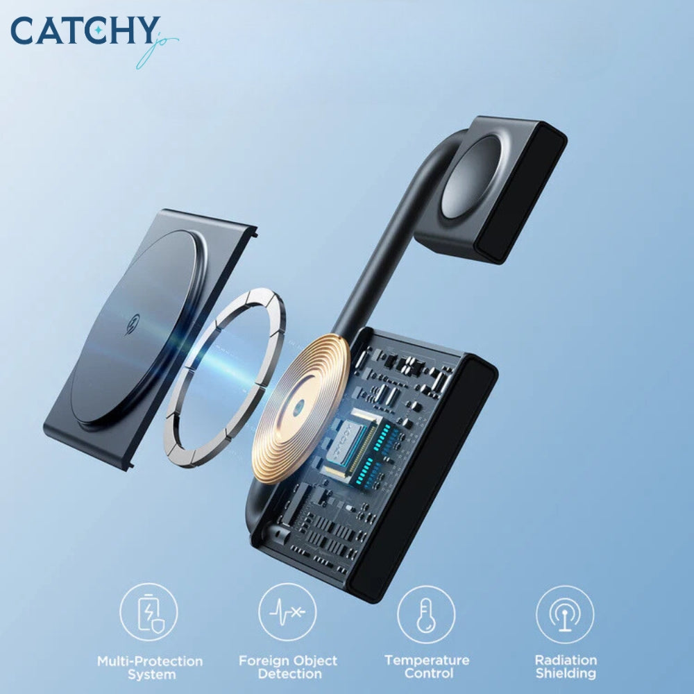 JOYROOM WQN05 2 in 1 Foldable Wireless Charger