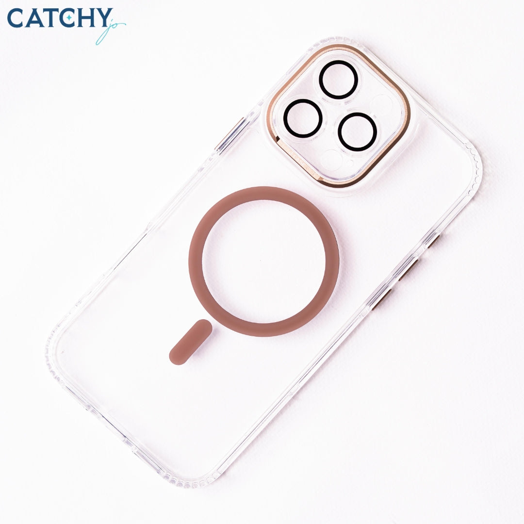 J-Case iPhone MagSafe Clear Case With Camera Protector