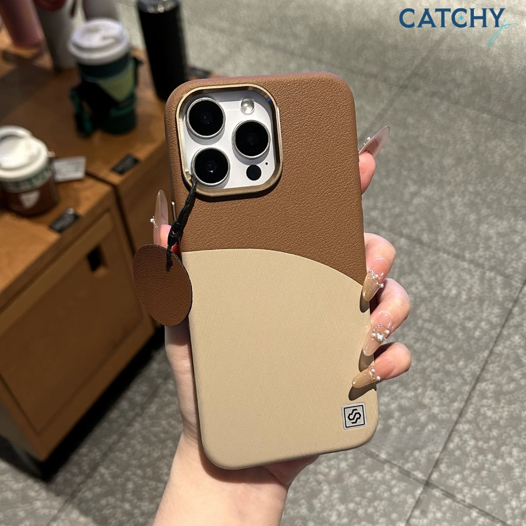 iPhone Genuine Magnetic Leather Case