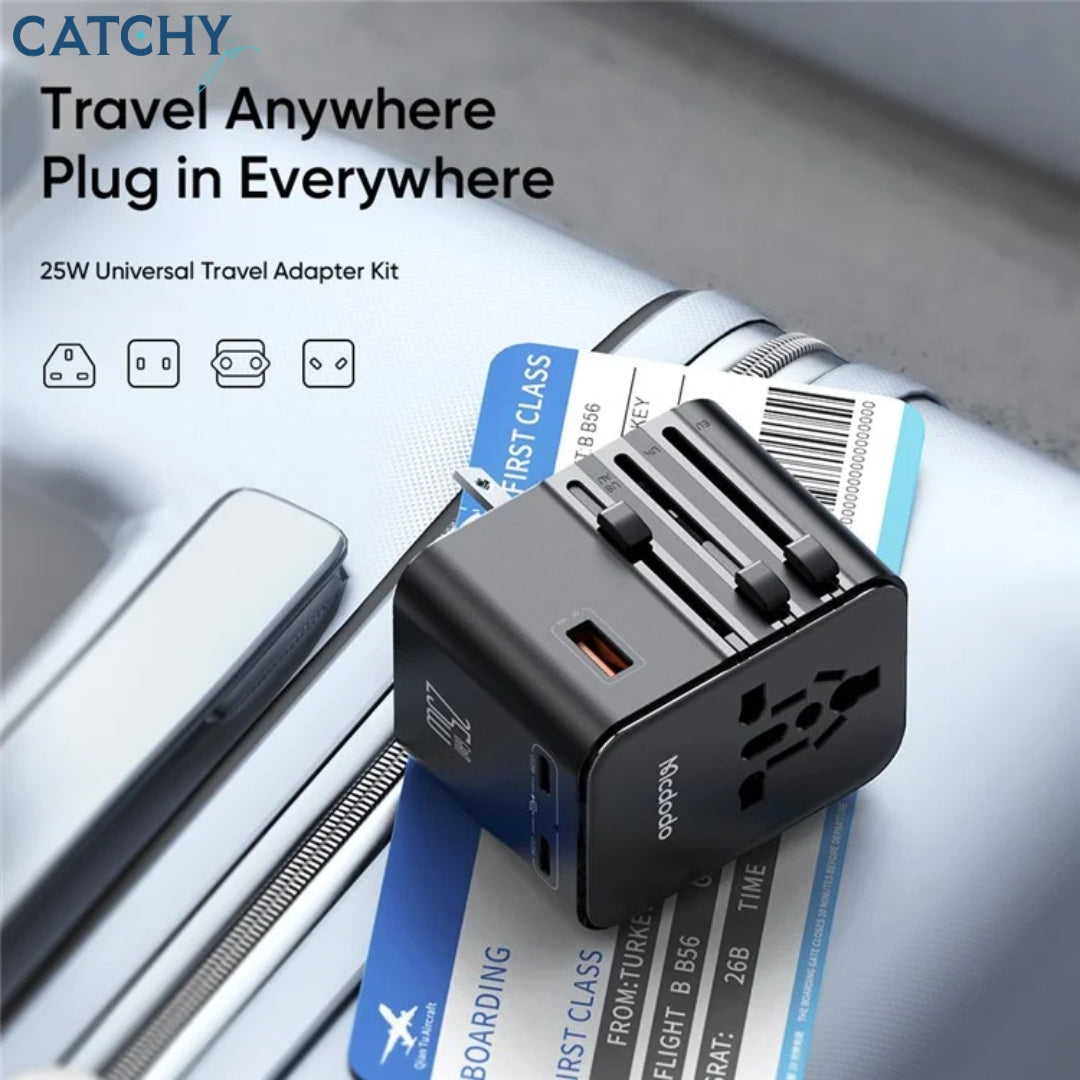 MCDODO CP-3260 Universal Travel Charging Adapter (25W)