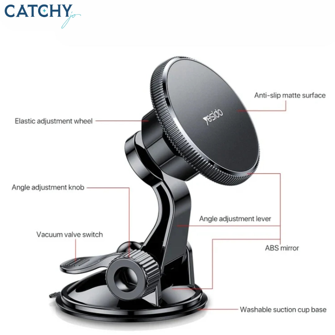 YESIDO C177 Mini Suction Magnetic Car Phone Holder