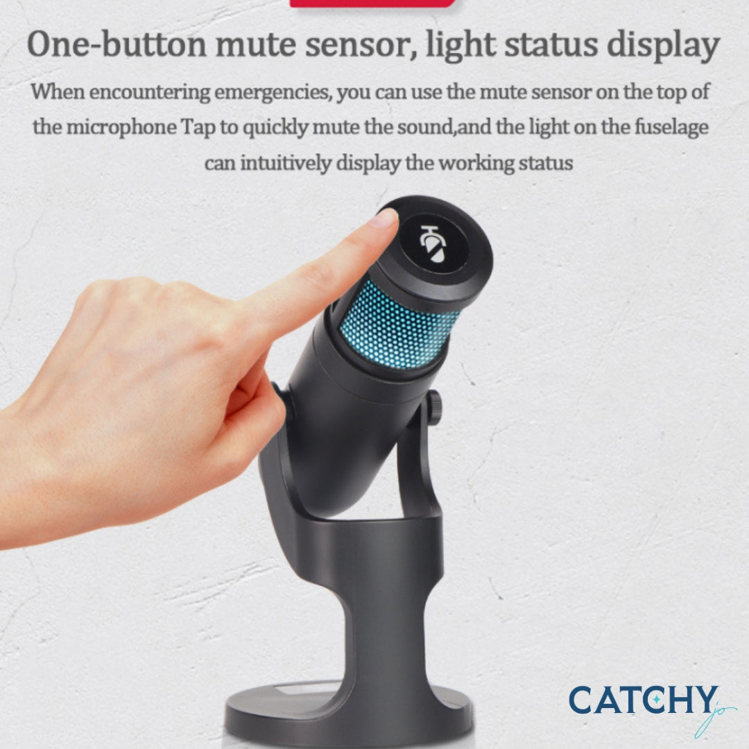 JMARY MC-PW9 RGB Microphone