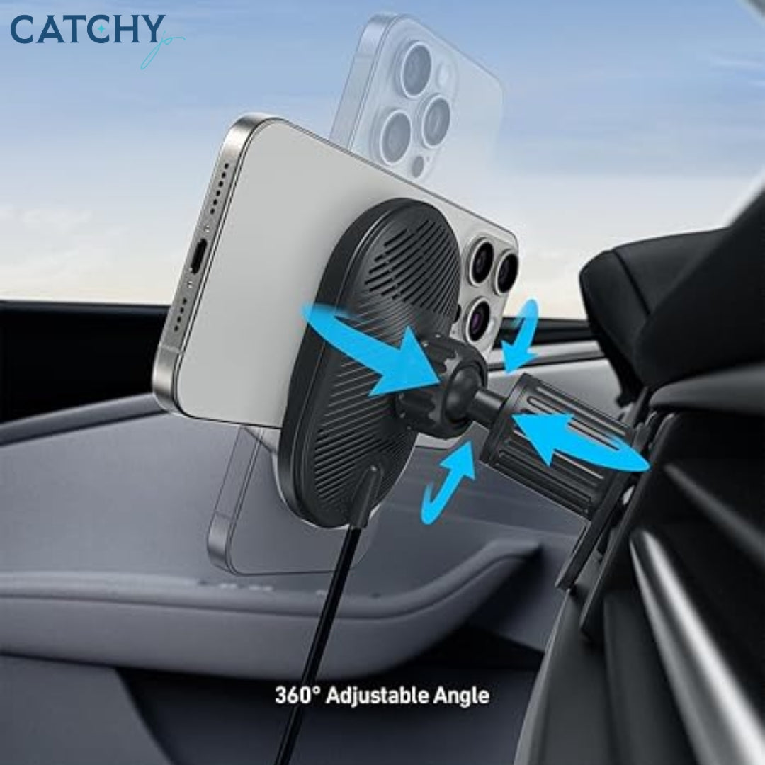 Anker MagGo Wireless Car Charger (15W)