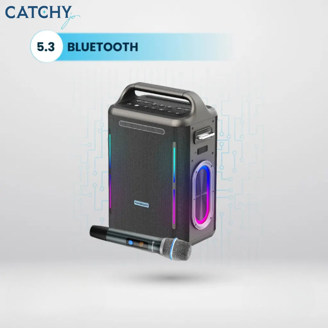 Powerology Karaoke Party Speaker