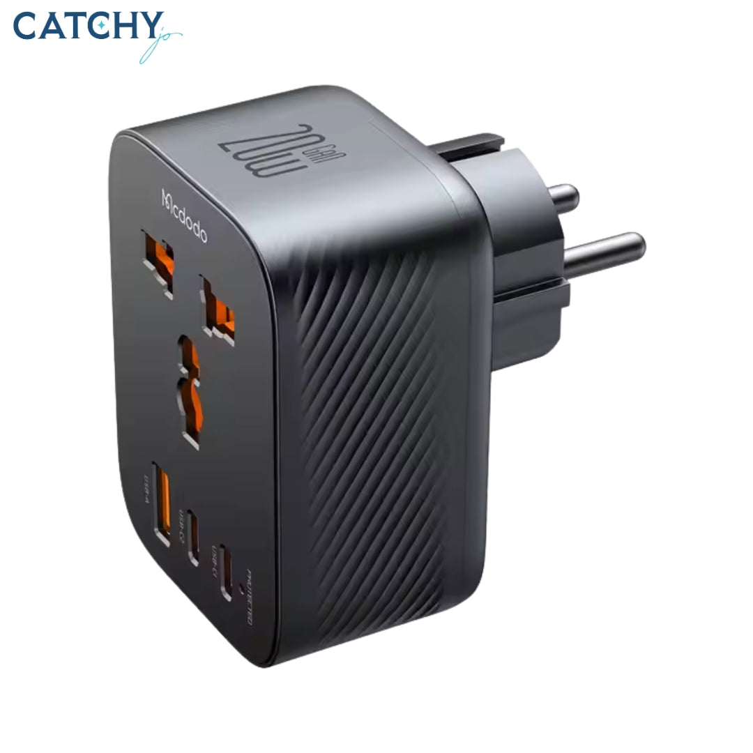 MCDODO 4 Outputs Universal Travel Adapter (20W)