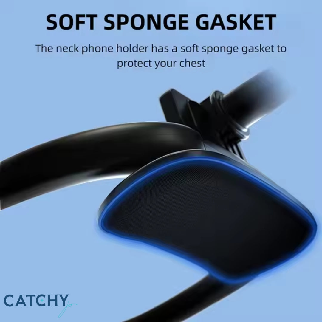 Universal Hands Free Flexible Long Arm Lazy Bracket 360 Rotatable Neck Phone Holder