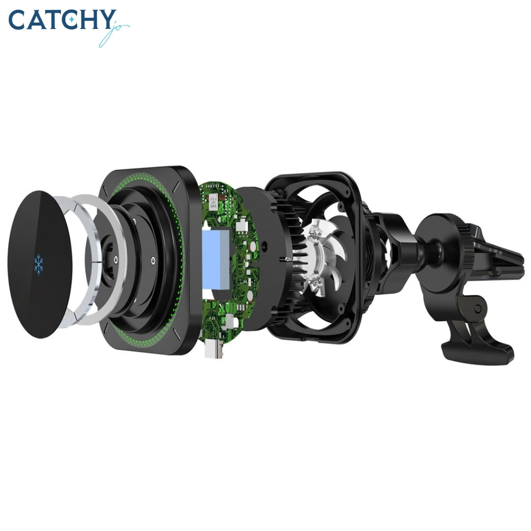 Powerology Qi2 Standard MagSafe Fast Charger (15W)