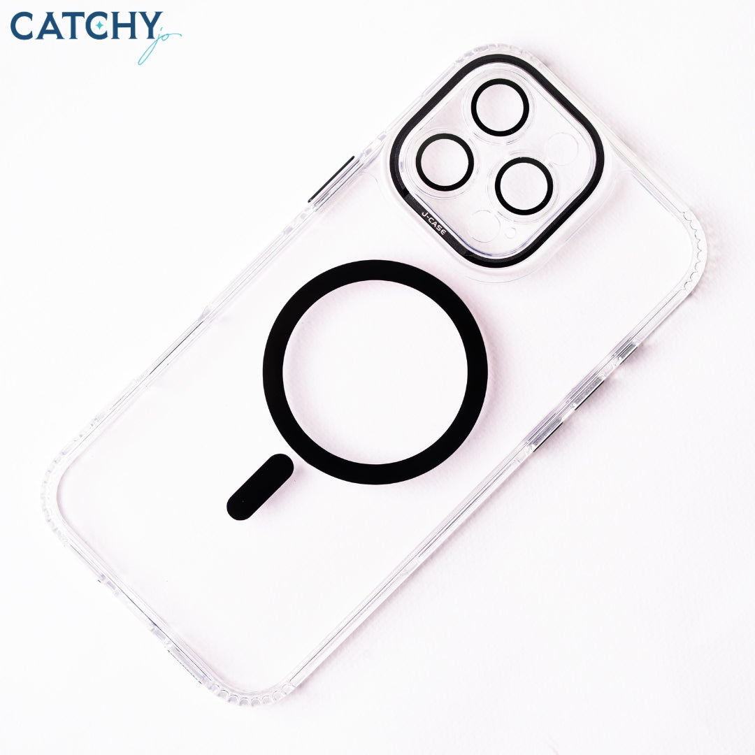 J-Case iPhone MagSafe Clear Case With Camera Protector