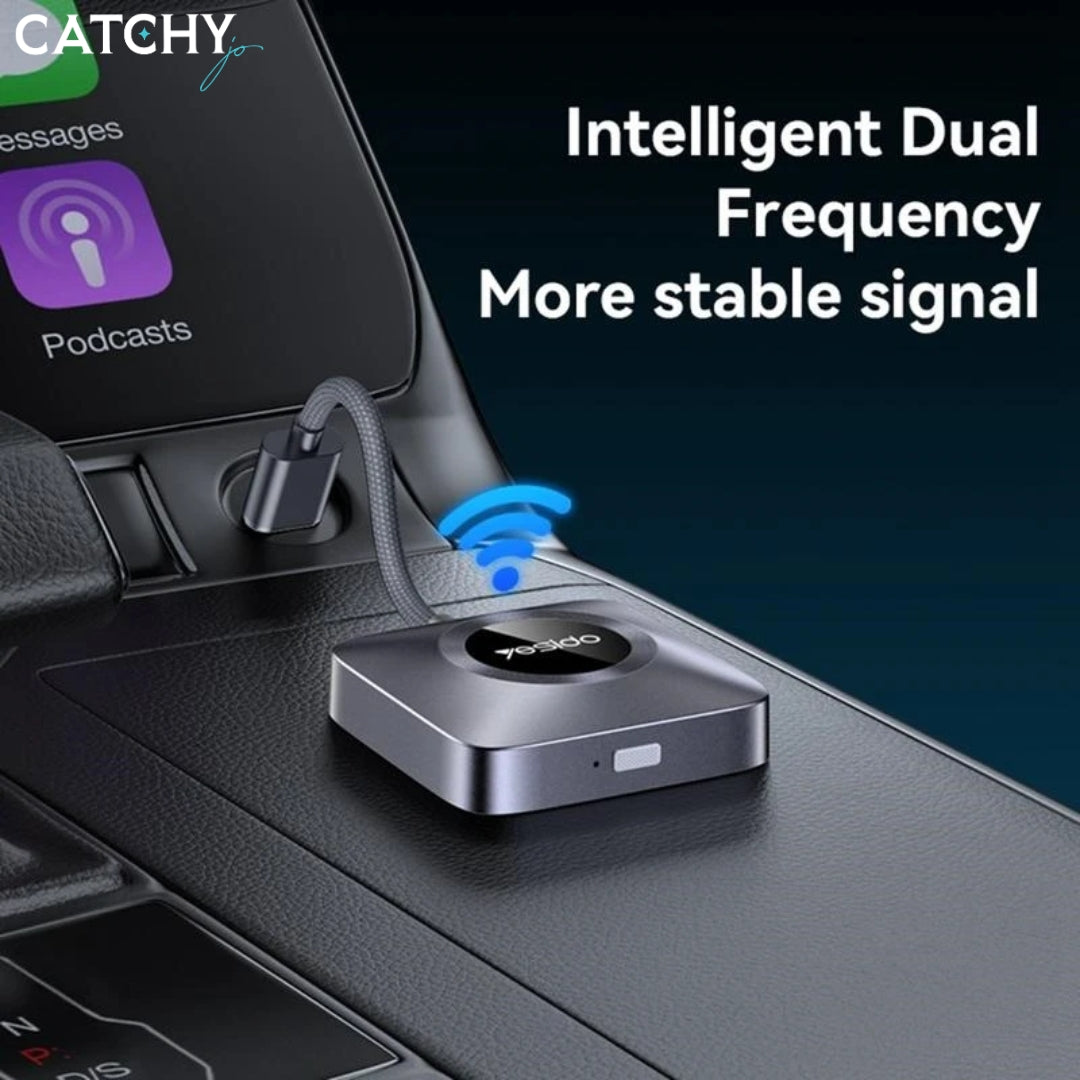 YESIDO KM23 Wired To Wireless CarPlay Adapter