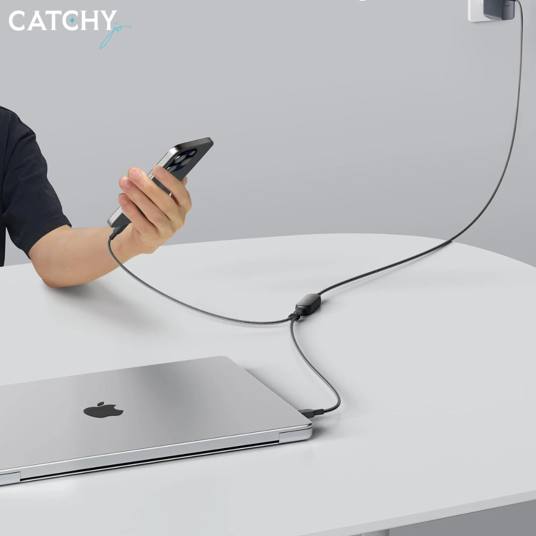 Anker 2-in-1 USB-C to USB-C Cable (140W)