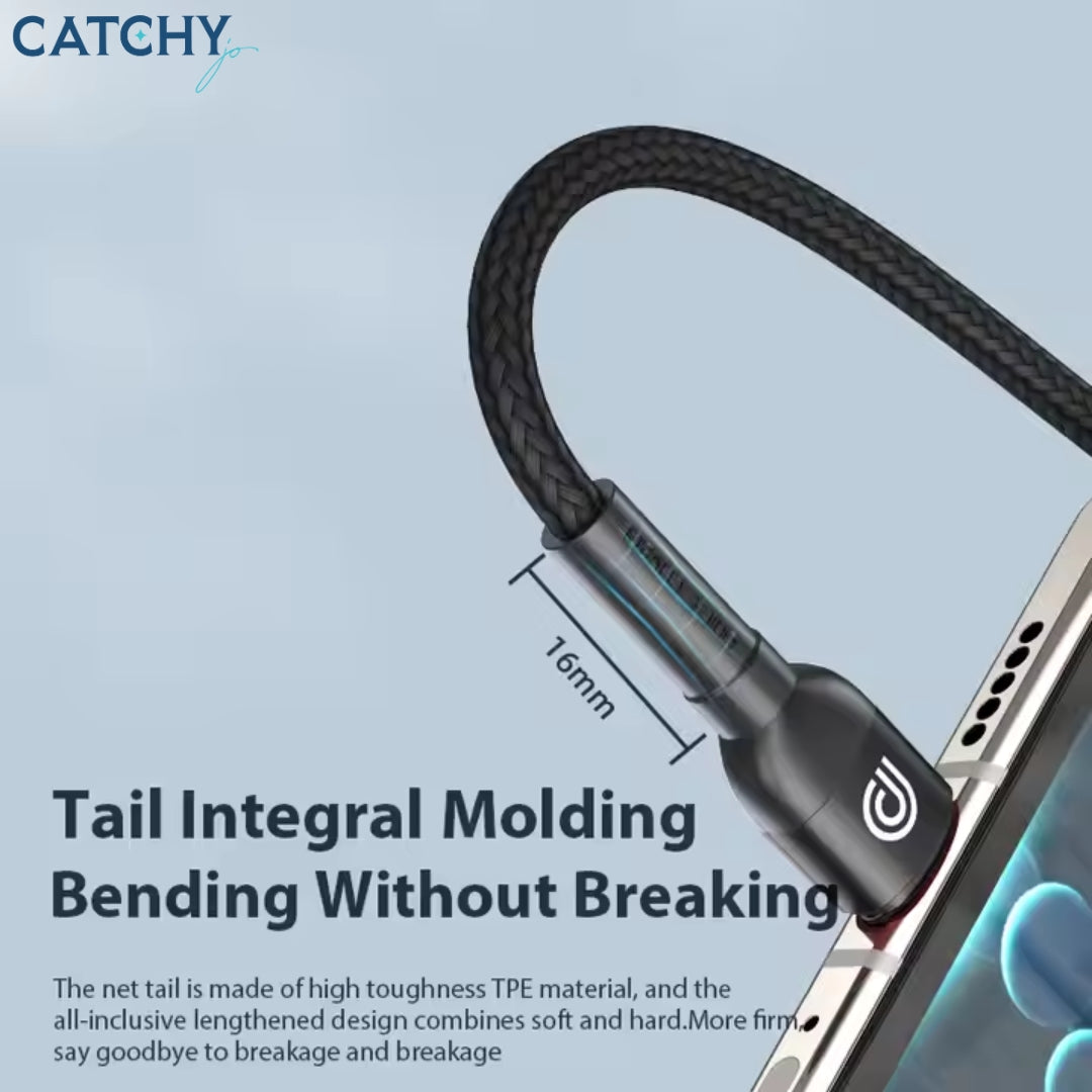 Phone Planet Aluminium Alloy Type-C Braided Cable (60W)