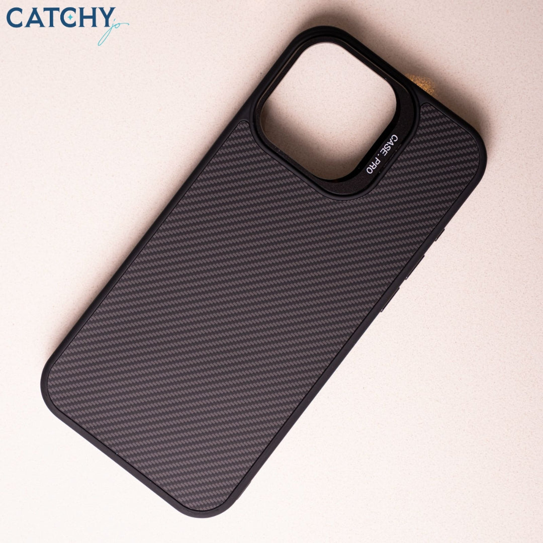 iPhone Gradient Carbon Case With Camera Stand
