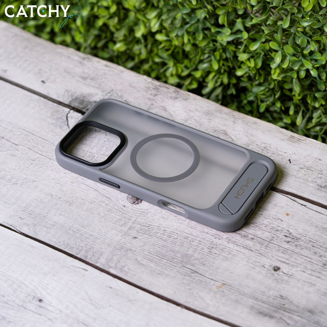HENKS iPhone MagSafe Case With Kick Stand