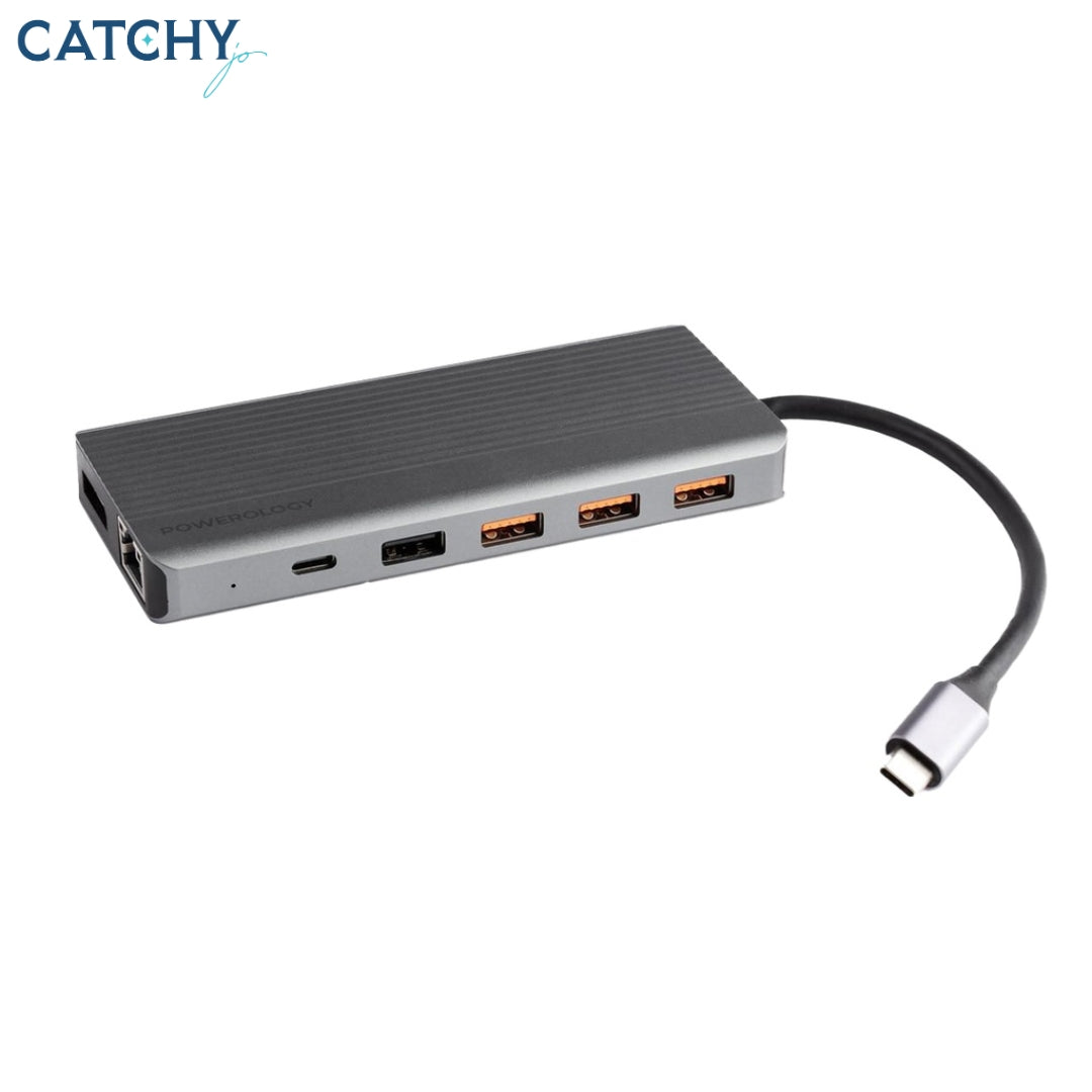 Powerology 13 in1 USB-C Hub (100W)
