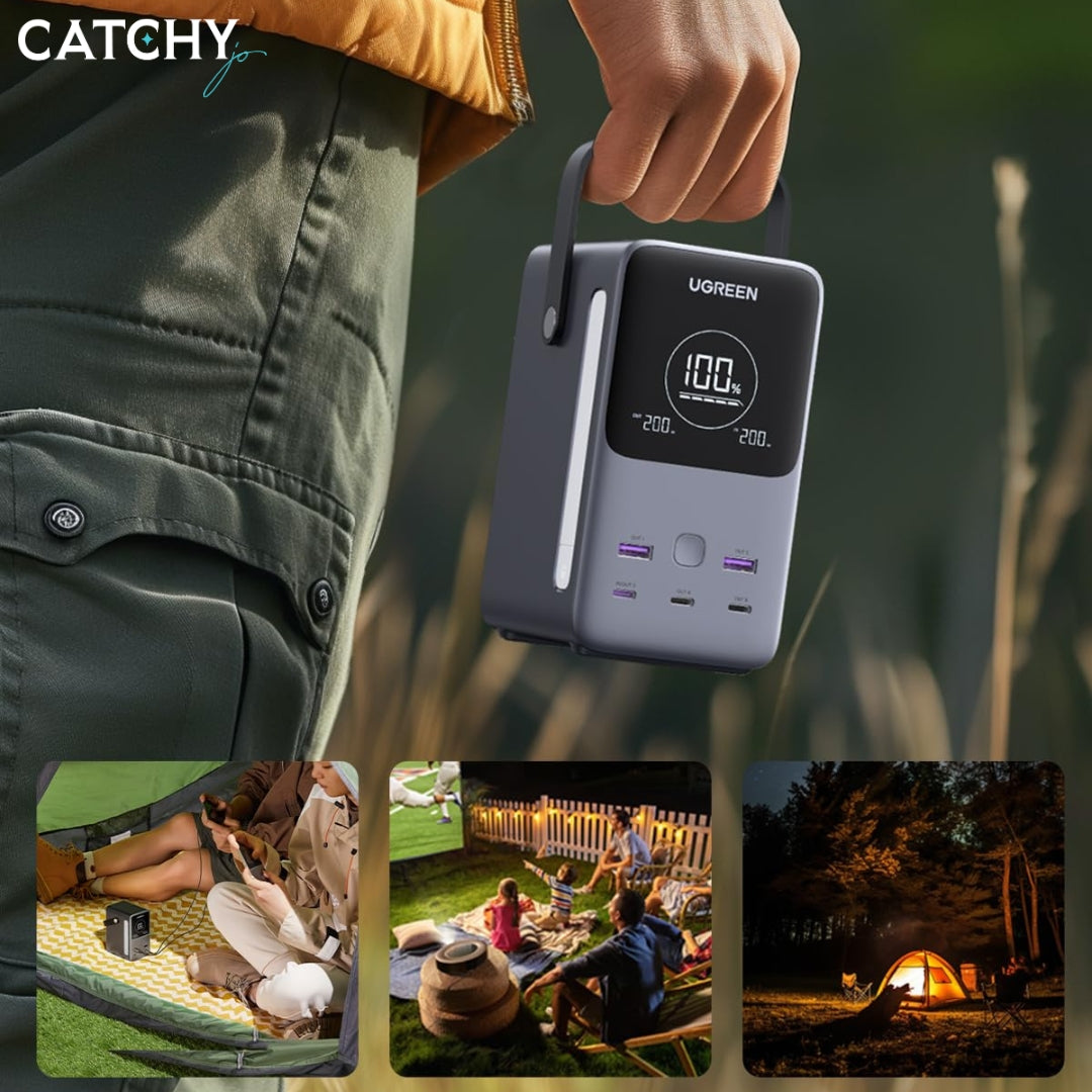 UGREEN Power Bank Portable Fast Charging 48000mAh (300W)