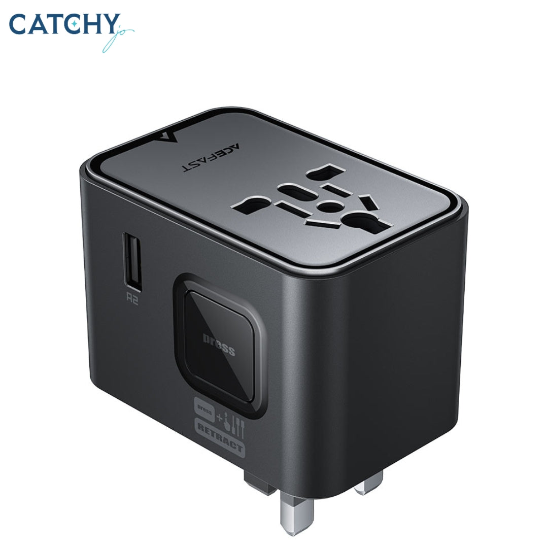 ACEFAST Z8 (3xUSB-C+2xUSB-A) Charging Adapter