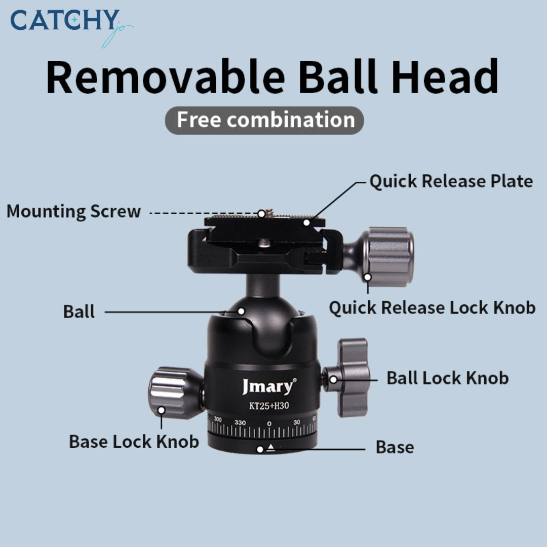 JMARY KT25+H30 Mini Tripod