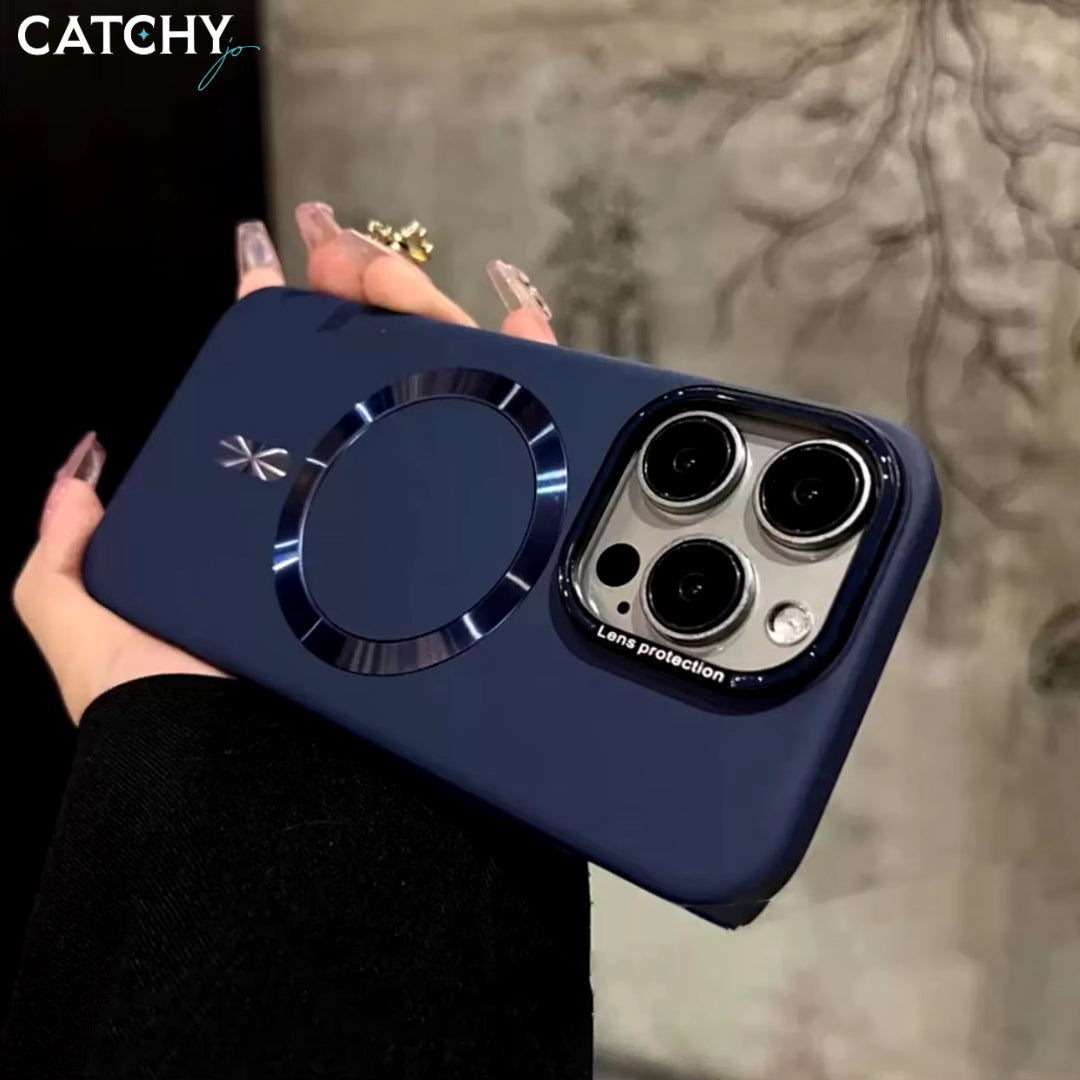 Luxury iPhone Matte Silicone Shockproof Case