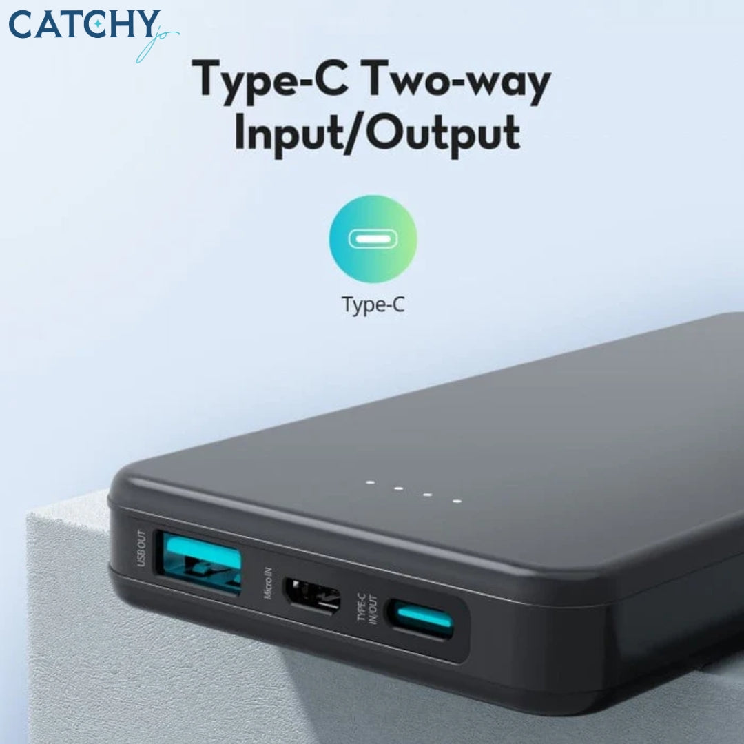 RAVPower PB1215 3 Ports Power Bank (10000mAh)