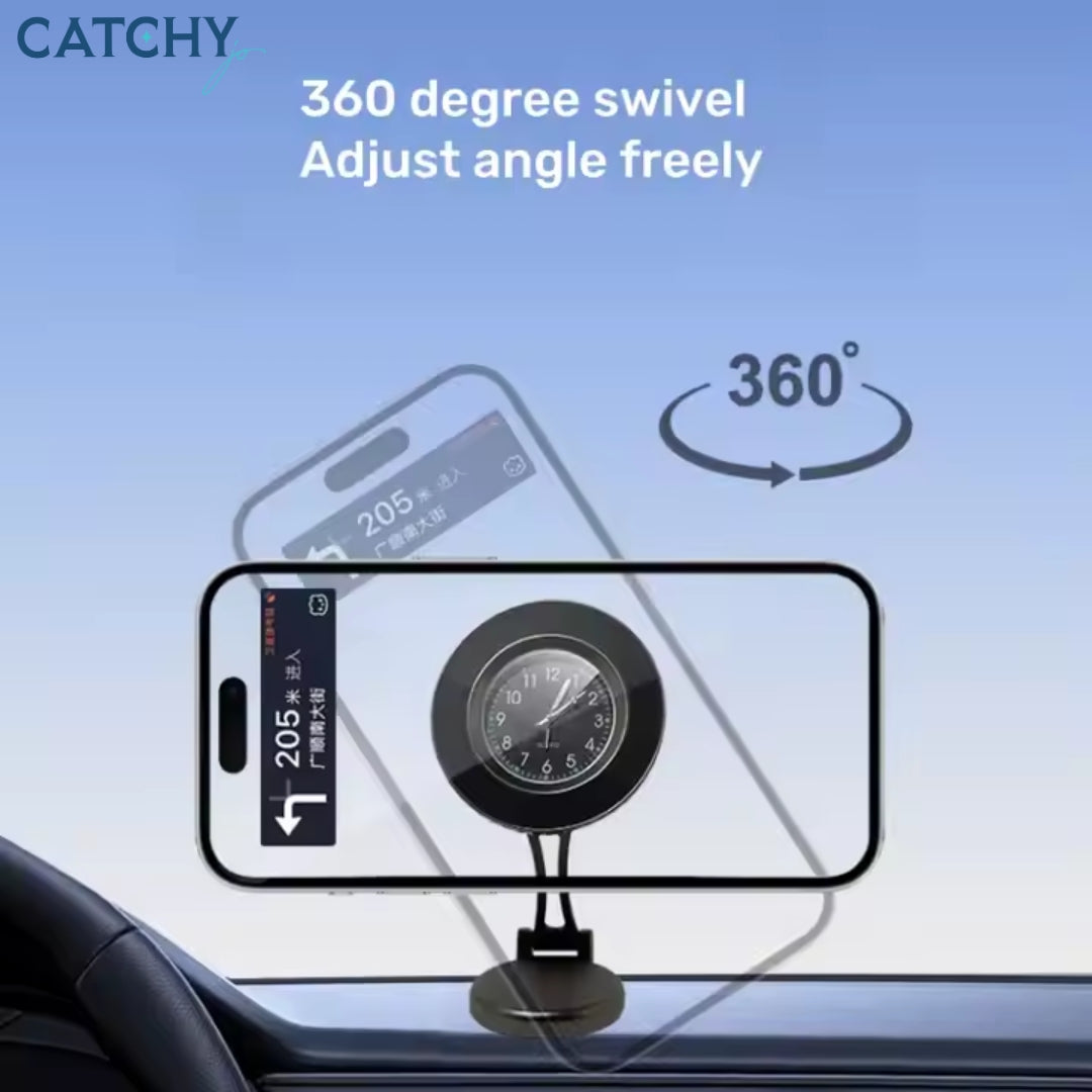 Powerful Magnetic 360 Degree Swivel Adjustable Foldable Car Phone Holder