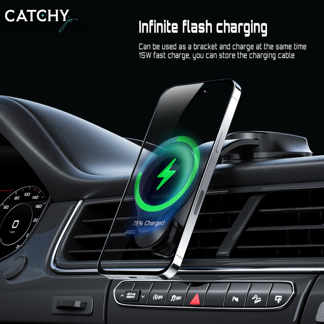 ATB 360 Degree Rotation Waterproof Magnetic Car Phone Holder