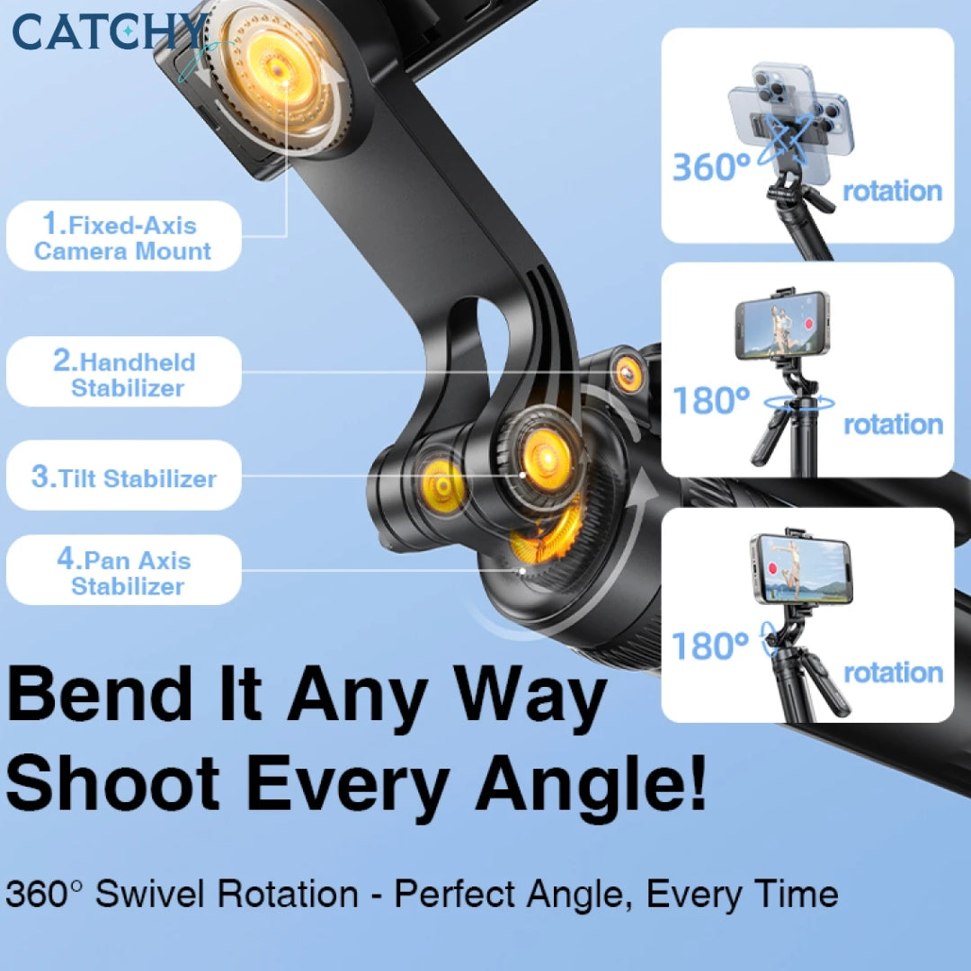 RTAKO M17 Ultra-Portable Selfie Stick (1.7M)