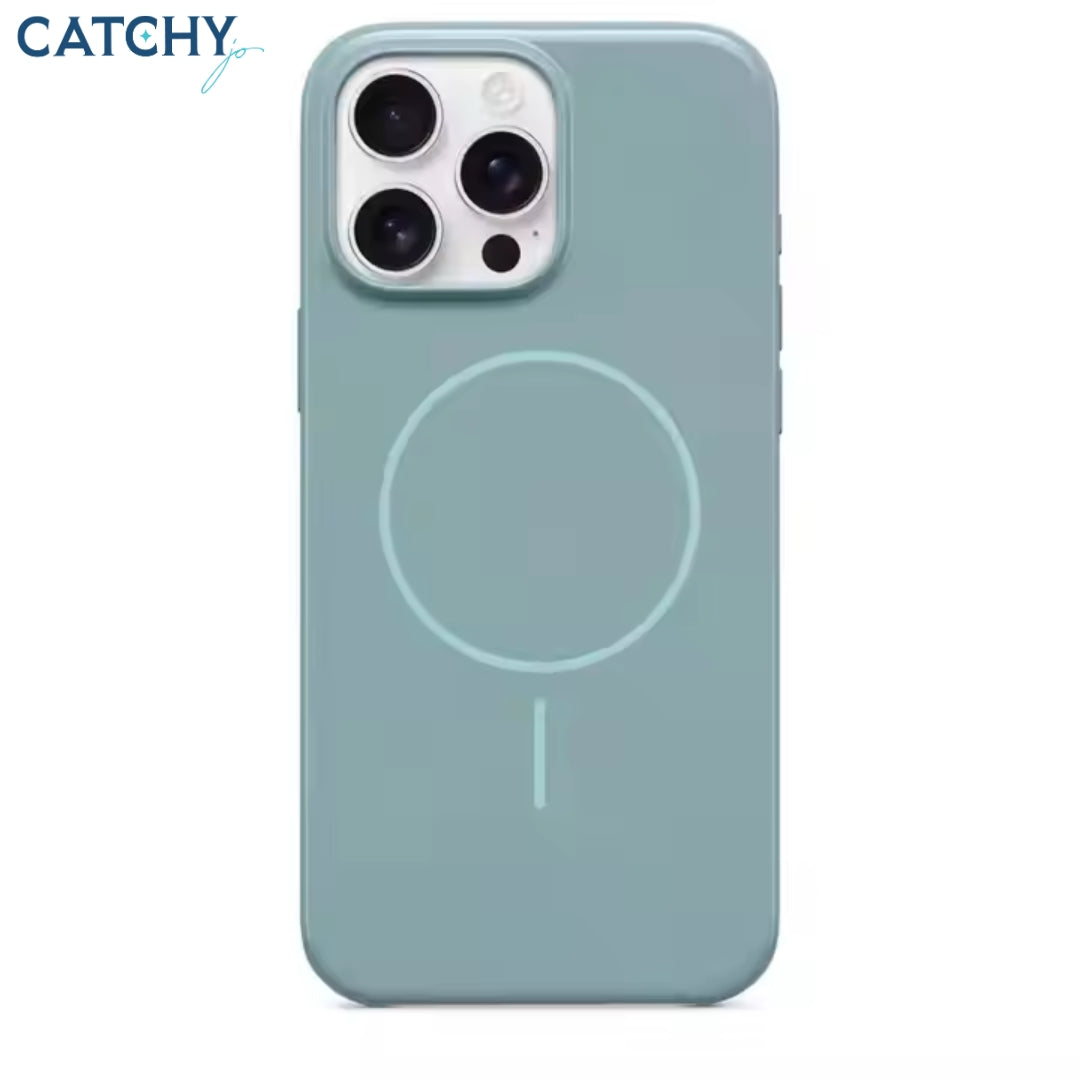 Luxury Shockproof Magnetic Wireless Charging iPhone Case