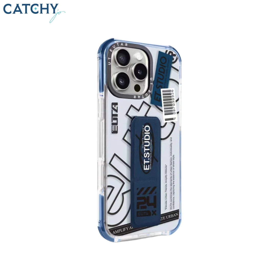EUTA Mag-Charge Shockproof iPhone Case with Extendable Grip Stand