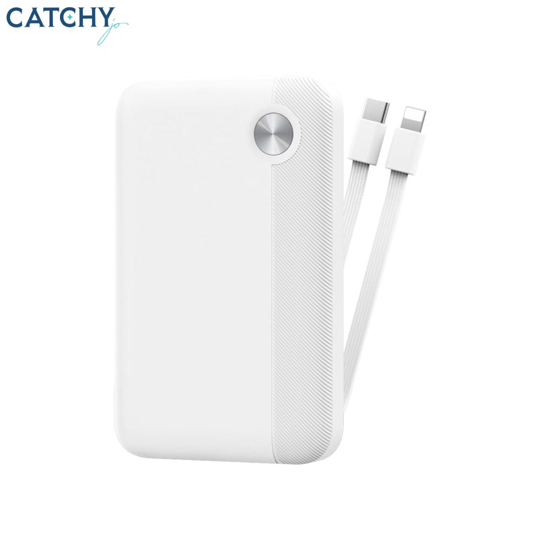 WiWU Wi-P060 Endurance Built-in Dual Cable Power bank (10000mAh)