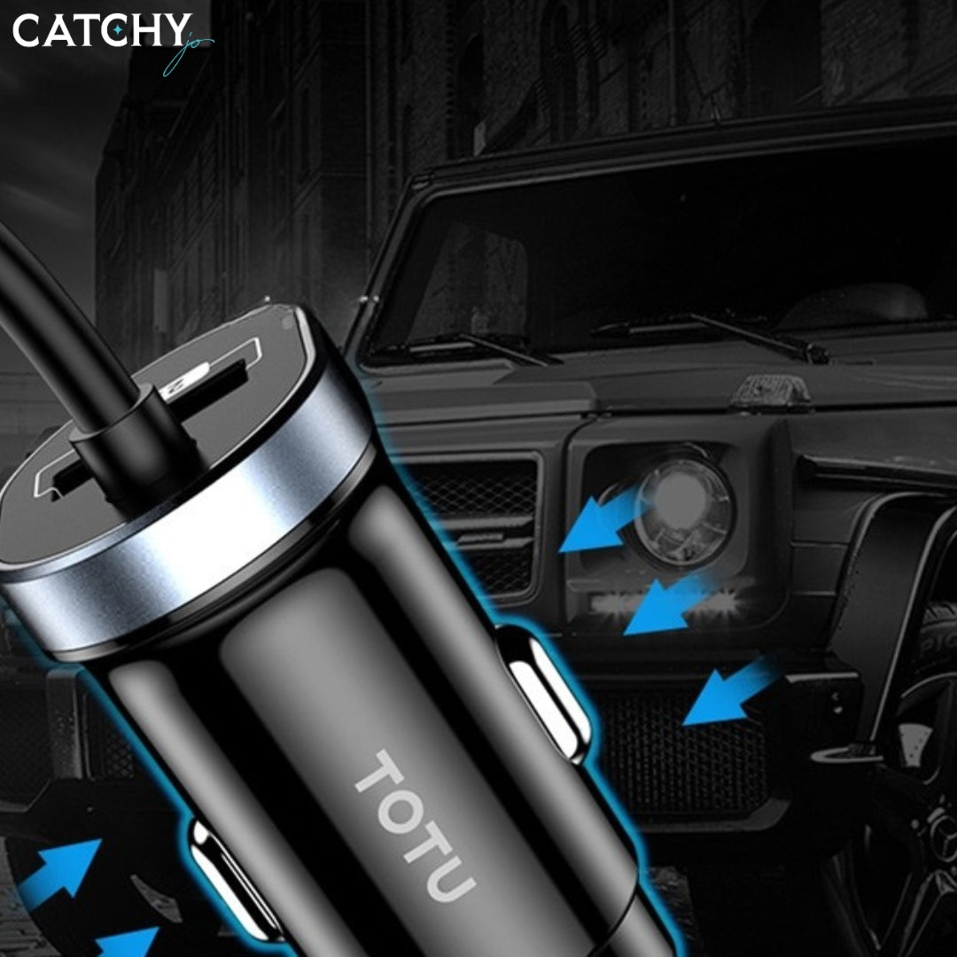 TOTU DCCQ-006 Speedy Series QC + 2.4A Car Charger With Cable