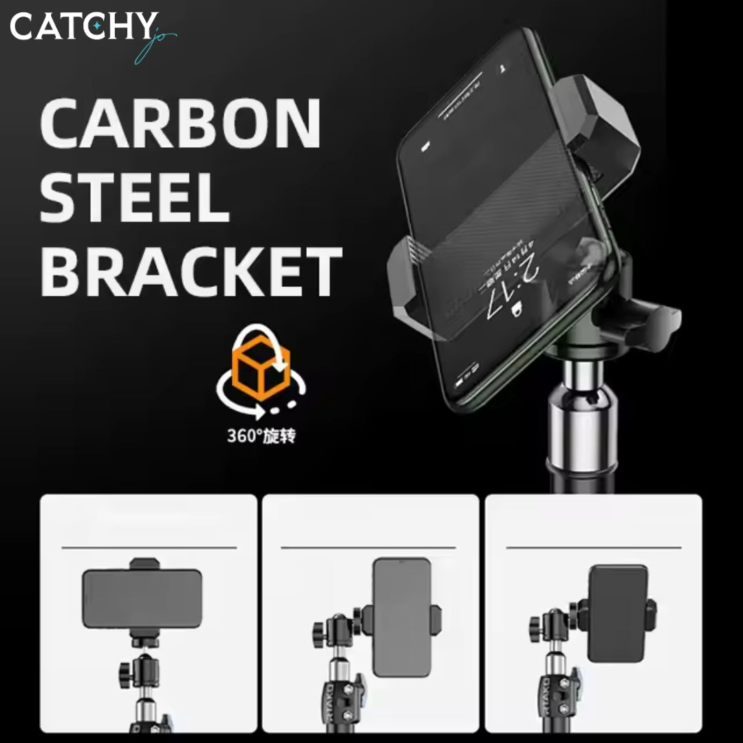 RTAKO Portable Tripod Stand With Integrated Wireless