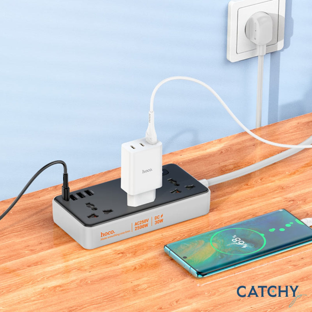 HOCO AC8A Storm Power Strip (EU)