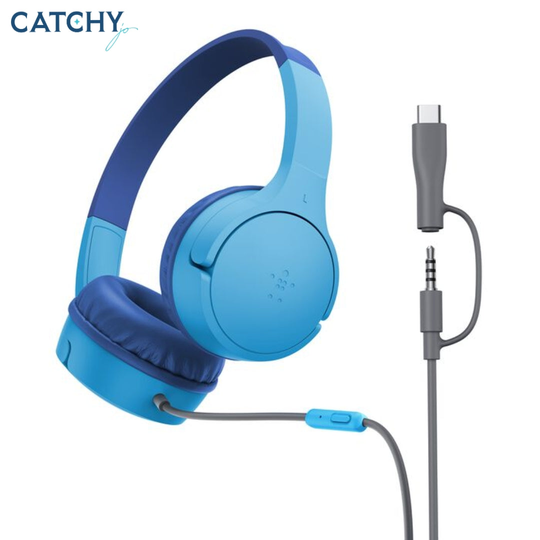 BELKIN SoundForm Kids Mini Wired On-Ear Headphones