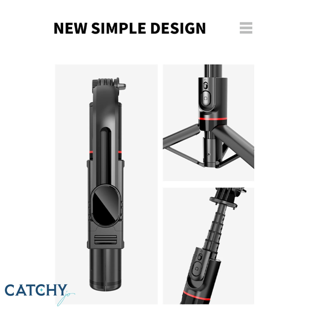 L12 Wireless Remote Control Portable Handheld Selfie Stick