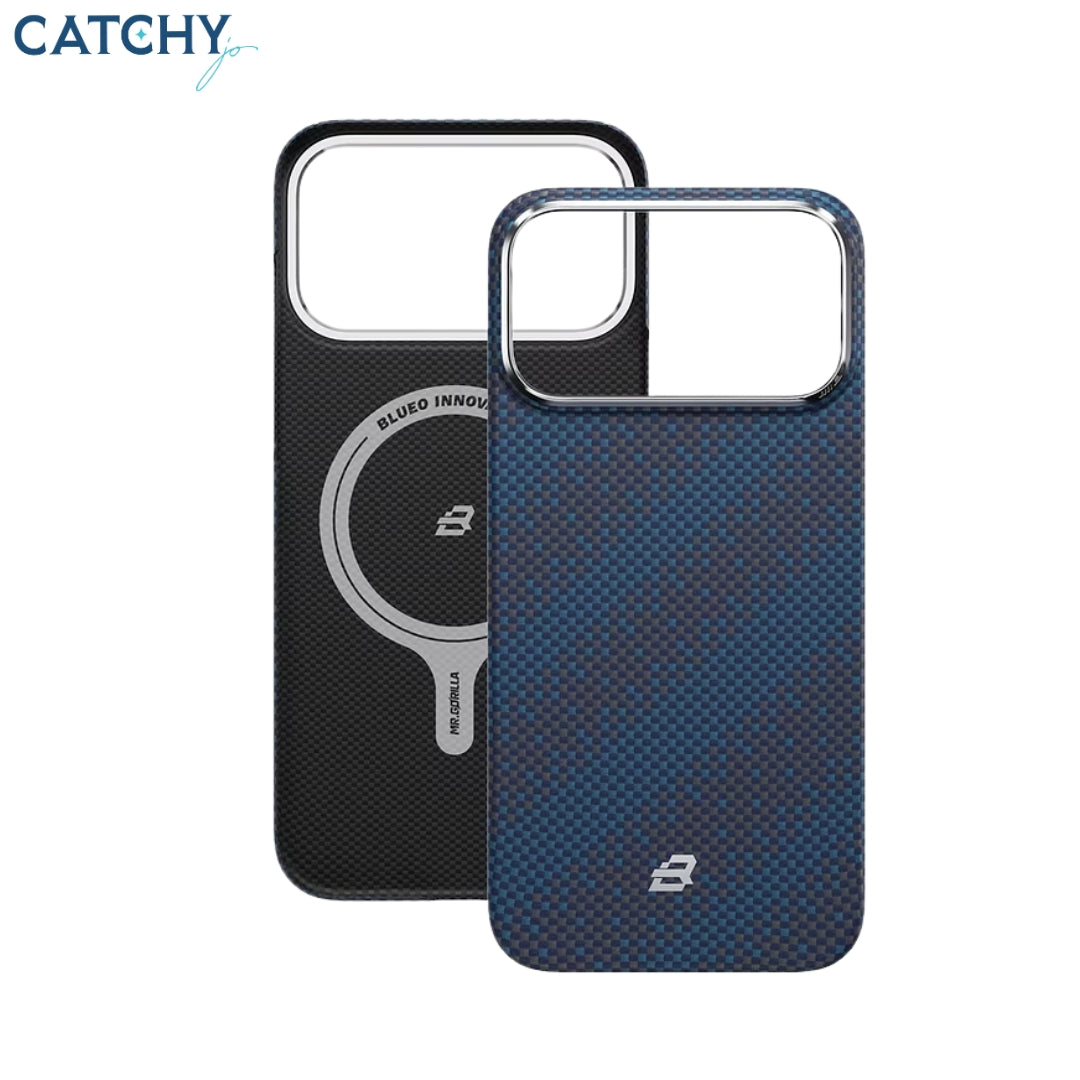 Blueo iPhone Gilded Tactile Woven Aramid Magnetic Case