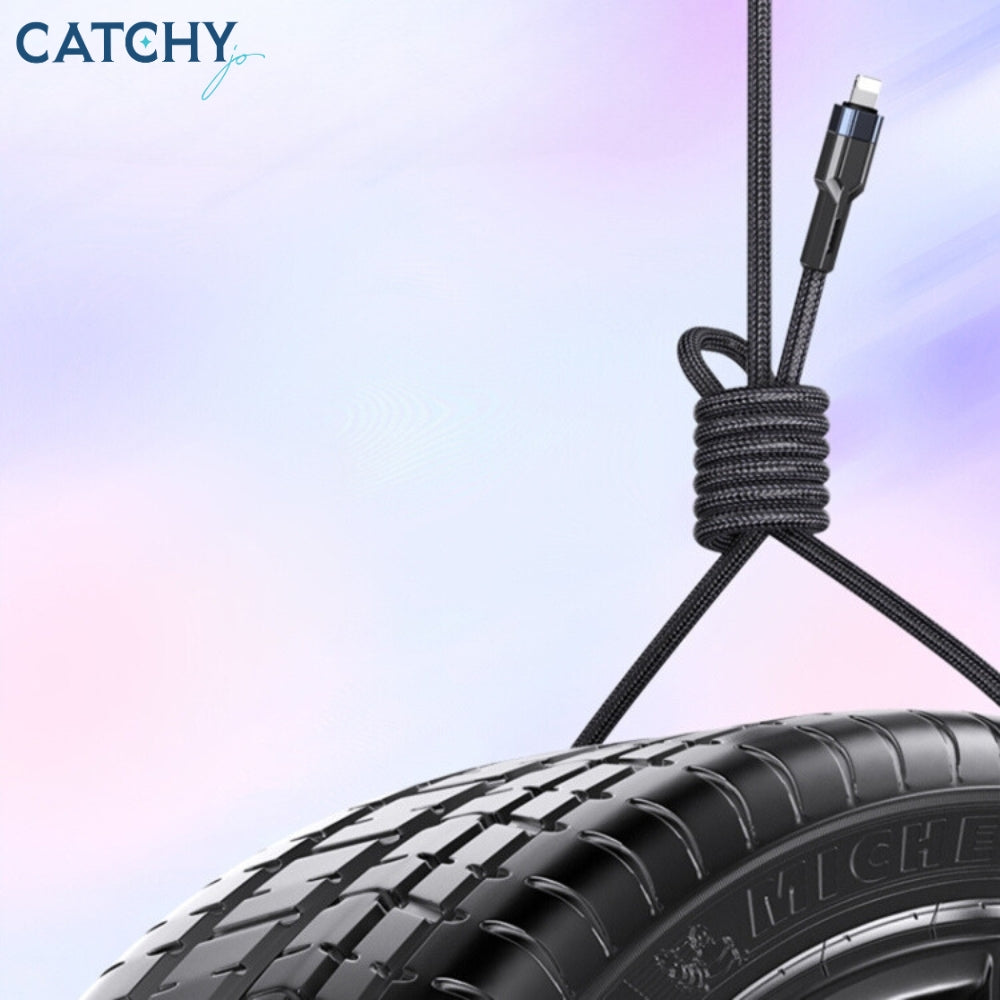 YESIDO CA107 كابل شحن ونقل بيانات Type-C إلى Lightning