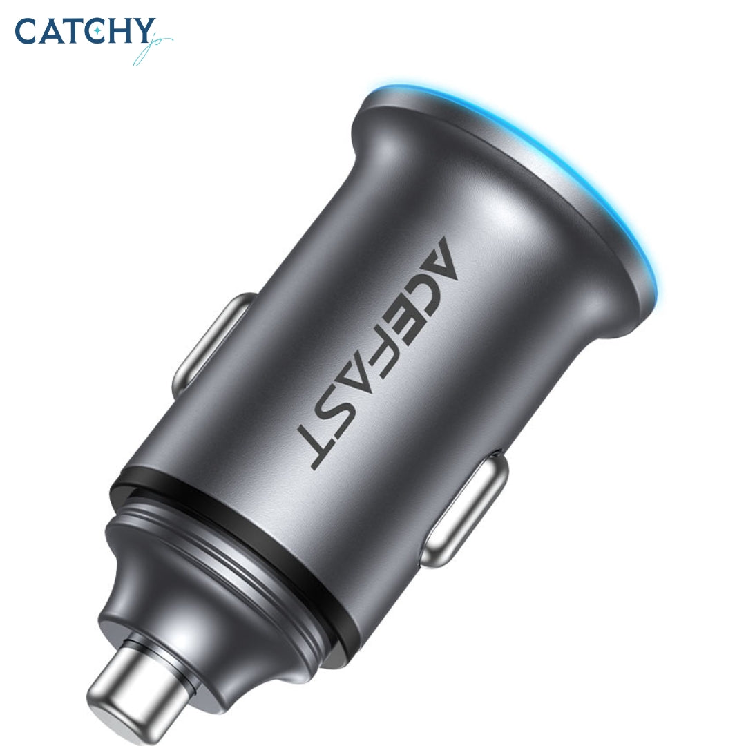 ACEFAST B15 Car Charger (USB-A+USB-C) Dual Port (65W)