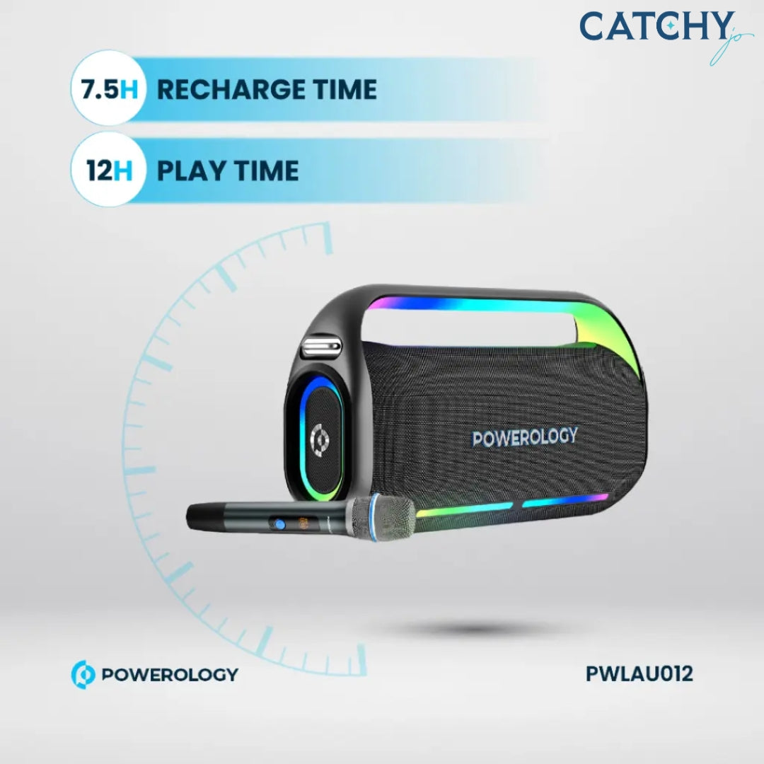 Powerology Deep Bass Party Speaker