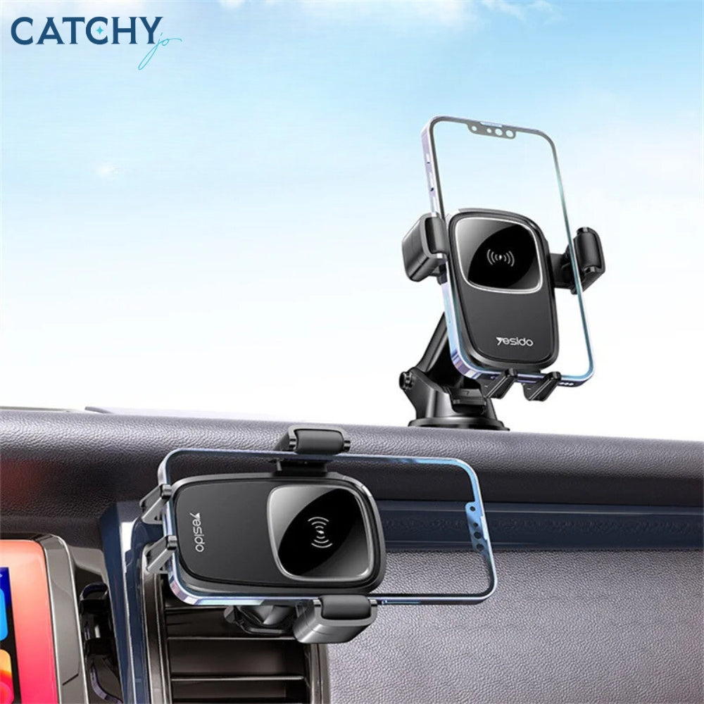 YESIDO C187 Wireless Charging Car Holder