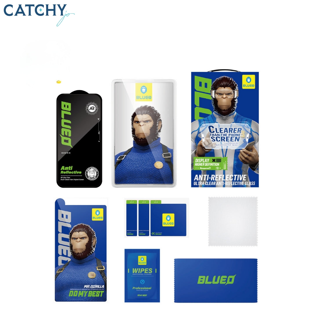 BLUEO iPhone 17 Series Anti-Reflective Tempered Glass Screen Protector